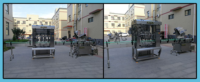 星火公司花生芝麻醬灌裝生產(chǎn)線設(shè)備展示