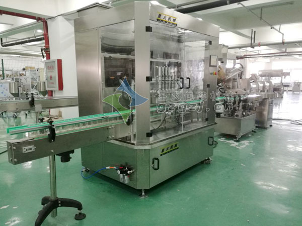 全自動牛肉醬灌裝真空旋蓋生產(chǎn)線