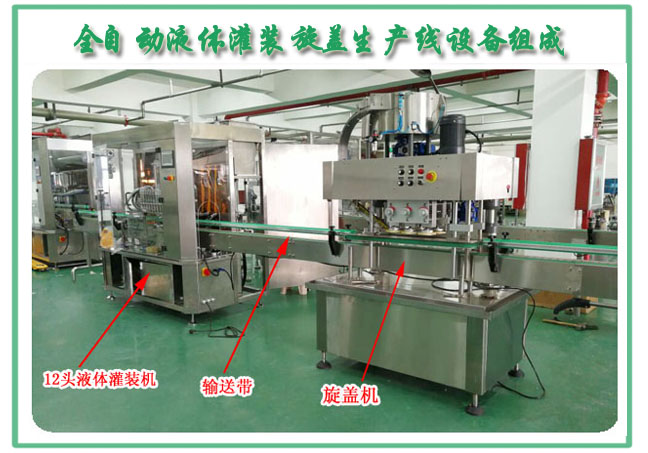 液體灌裝生產(chǎn)線設(shè)備組成