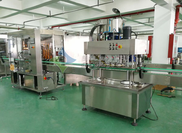 全自動(dòng)液體灌裝生產(chǎn)線