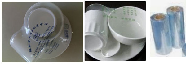 餐具收縮包裝機(jī)設(shè)備包裝樣品