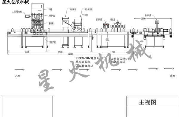 花生醬灌裝包裝生產(chǎn)線(xiàn)
