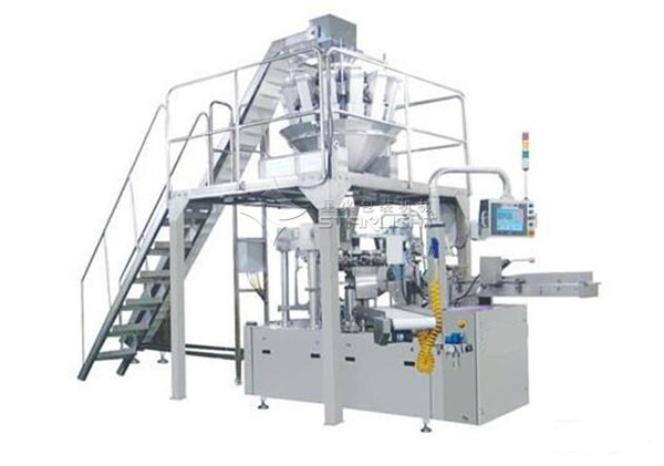 全自動(dòng)速凍食品包裝機(jī),袋裝速凍餃子包裝機(jī)