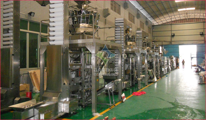 全自動(dòng)速凍食品包裝機(jī),袋裝速凍餃子包裝機(jī)